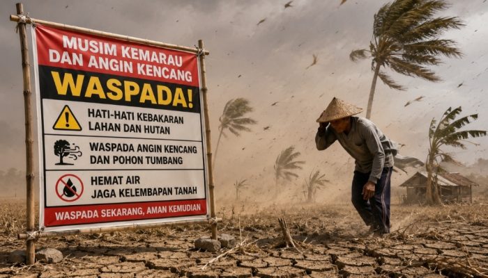 PEMKAB KUNINGAN IMBAUAN WASPADA  MENGHADAPI MUSIM KEMARAU DAN ANGIN KENCANG
