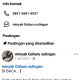 Konsumen menunjukkan bukti transfer dan paket minyak gaharu yang dikirim melalui sistem COD setelah melakukan pembayaran secara online.