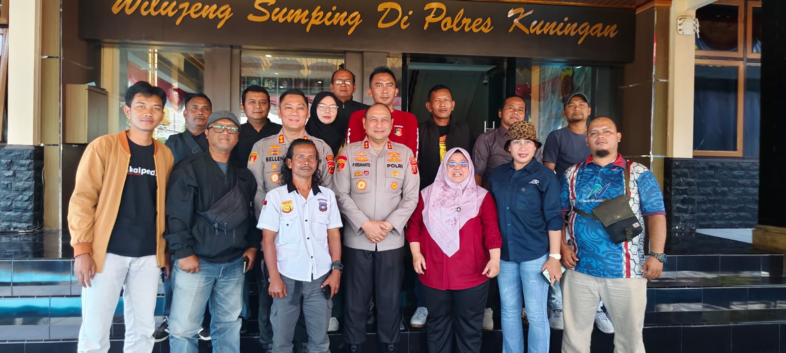 Kapolda Jabar Irjen Pol Pipit Rismanto melakukan kunjungan kerja ke Polres Kuningan