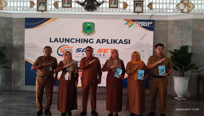 SAT SET Diluncurkan, Administrasi Setda Kuningan Makin Cepat dan Terintegrasi