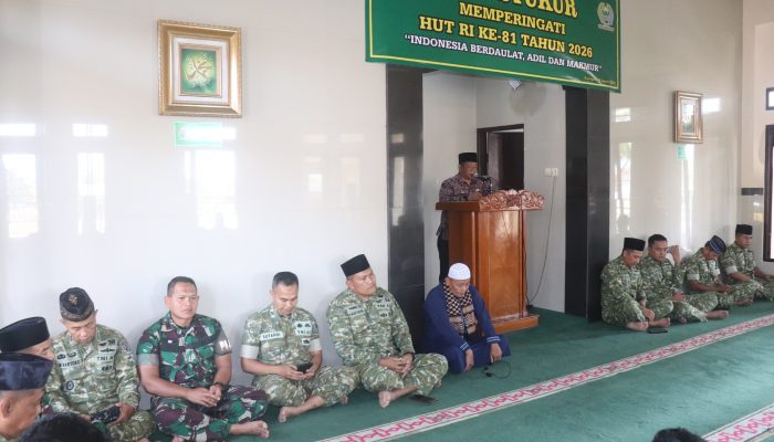 Kodim 0615 Kuningan gelar Doa Syukur Sambut HUT ke-81 RI