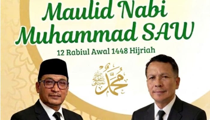 Ketua YPMK Kab Kuningan  dan Ketua Respati Kabupaten Kuningan Sampaikan Ucapan Maulid Nabi Muhammad SAW 1448 H