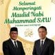 Ketua YPMK Kuningan Andi Waruga dan Ketua Respati Kuningan Nanan Supriatna menyampaikan ucapan Selamat Maulid Nabi Muhammad SAW 1448 Hijriah.