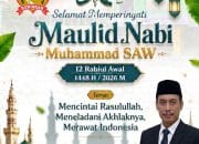 Pembina Respati H Pahing / H Egi Ucapkan Selamat Memperingati Maulid Nabi Muhammad SAW 1448 H
