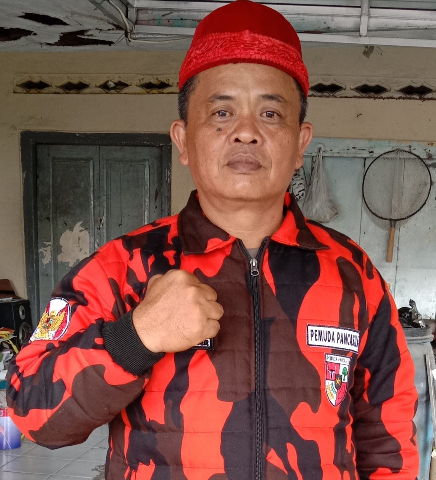 Bung Dadang Ketua PAC Pemuda Pancasila Kecamatan Maleber mengajak masyarakat meneladani akhlak Rasulullah SAW