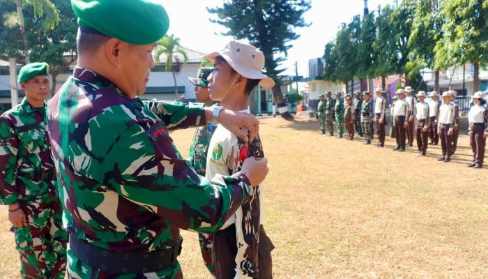 52 Pelajar ikuti KKRI di Kodim 0615 /Kuningan jadikan Generasi Disiplin dan Berjiwa Pemimpin