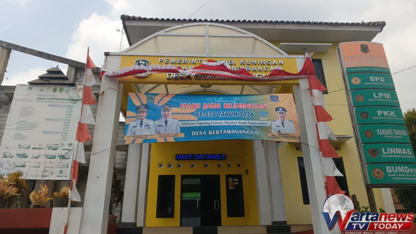 Pelayanan publik Pemerintah Desa Kertawinangun Kabupaten Kuningan