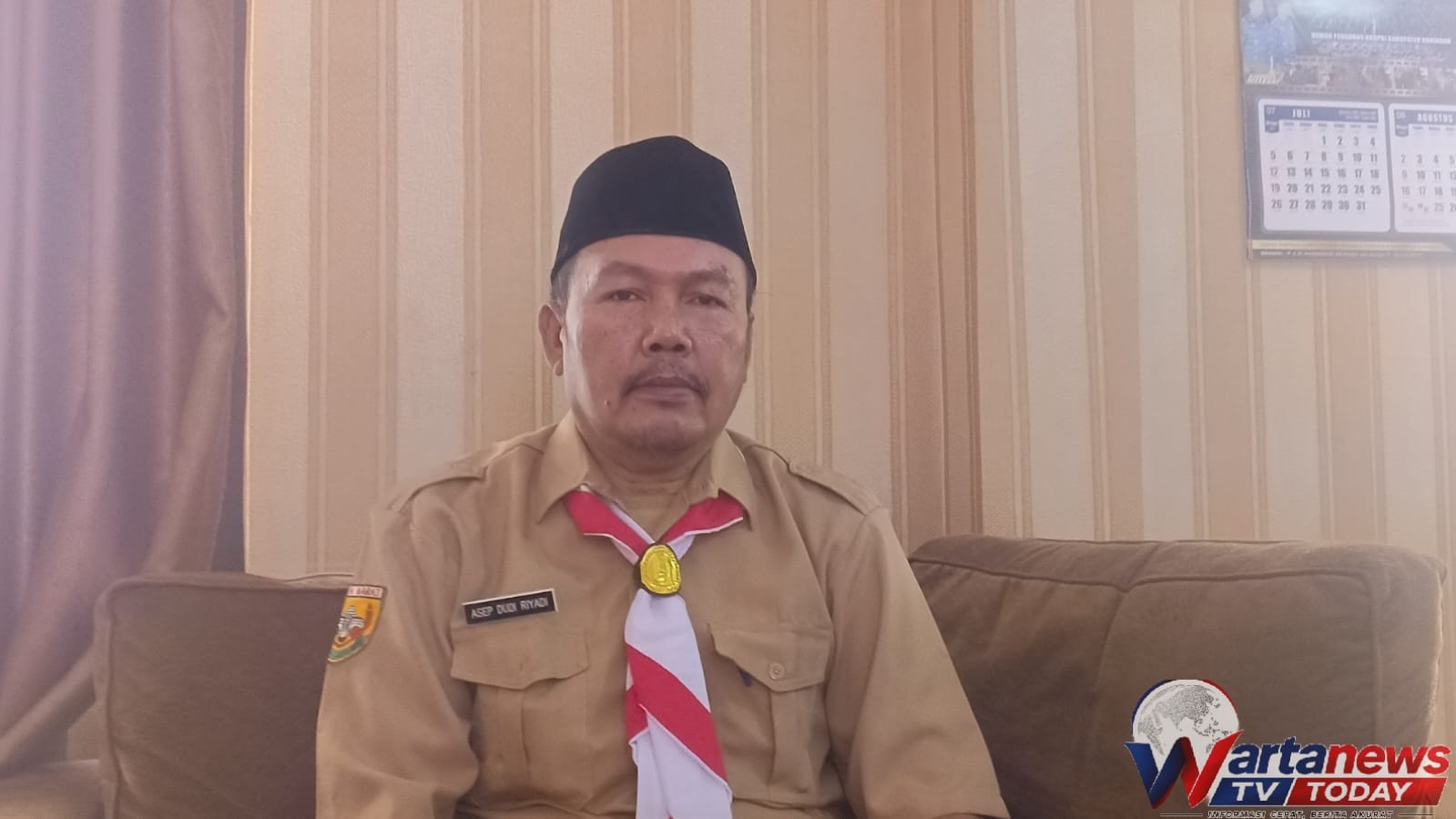 Camat Pasawahan Asep Dudi Riyadi mendorong pembangunan 10 desa di Kuningan