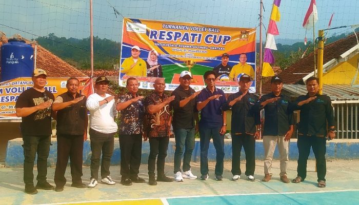 Respati Cup Gelar Turnamen Bola Voli di Dusun Sukacai, Libatkan 14 Tim dari Dua Kecamatan