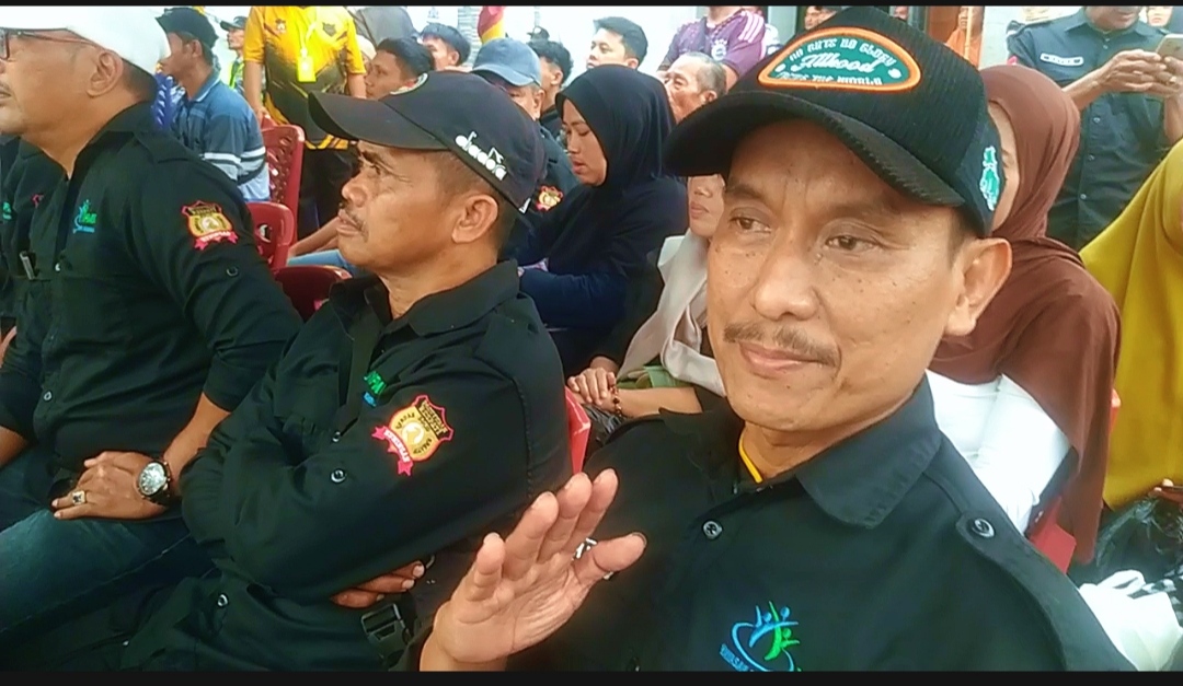 Suasana pertandingan Turnamen Bola Voli Respati Cup 2026 di Dusun Sukacai Desa Cijemit Kecamatan Ciniru Kabupaten Kuningan yang diikuti 14 klub dari Kecamatan Ciniru dan Hantara.