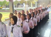 36 Pasukan Paskibra Kabupaten Kuningan 2026 Silaturahmi ke Polres, Mohon Dukungan dan Support