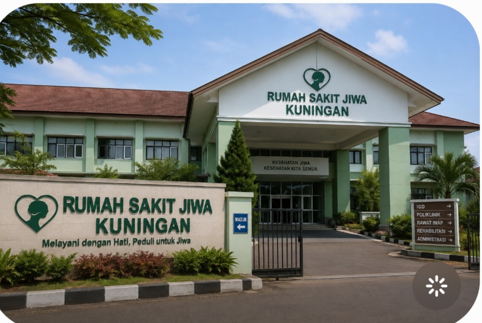 Ilustrasi pelayanan kesehatan jiwa dan aspirasi masyarakat Kabupaten Kuningan yang mengusulkan pembangunan Rumah Sakit Jiwa untuk meningkatkan akses layanan kesehatan mental.