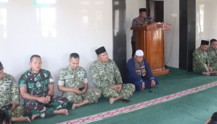 HUT ke-81 Kemerdekaan RI, Kodim 0615/Kuningan Gelar Doa Syukur di Masjid An-Nur