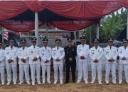 Kompak, Para Kades se-Kecamatan Darma Ikuti Upacara HUT ke-81 RI