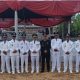 Para kepala desa se-Kecamatan Darma mengikuti upacara HUT ke-81 Kemerdekaan RI