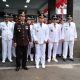 Kapolsek Cikijing menghadiri upacara HUT ke-81 Kemerdekaan Republik Indonesia di Lapangan Desa Kasturi