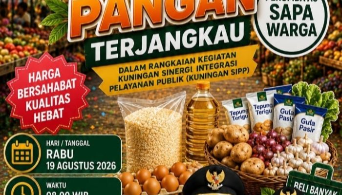 PDAU Sapa Warga, Hadirkan Bazar Pangan Terjangkau di Kecamatan Pasawahan