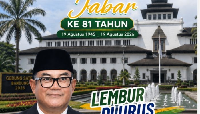 H .U Kusmana S.Sos M.Si Sekda Kuningan Sampaikan Ucapan Selamat HUT ke-81 Provinsi Jawa Barat: “Lembur Diurus, Kota Ditata”
