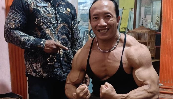 Kepala Bidang Keolahragaan Disporapar Kuningan, Konsisten Jaga Kebugaran Lewat Binaraga
