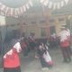 Pegawai dan keluarga besar Puskesmas Cimahi mengikuti lomba peringatan HUT RI ke-81 dan HUT Kabupaten Kuningan ke-528 dengan suasana penuh kebersamaan.