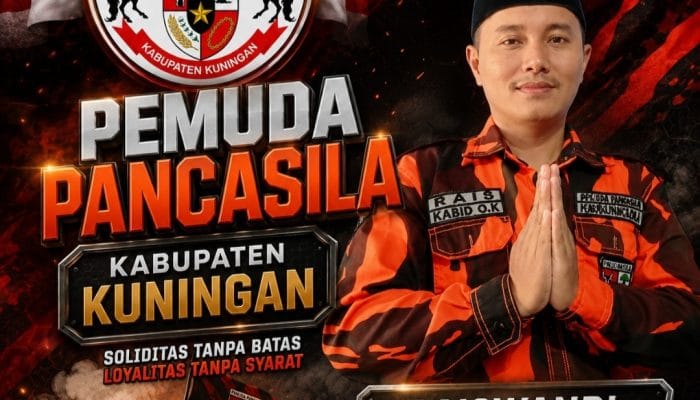 Raiswandi Kabid OK Pemuda Pancasila MPC Kuningan Ucapkan Selamat Maulid Nabi Muhammad SAW 1448 H