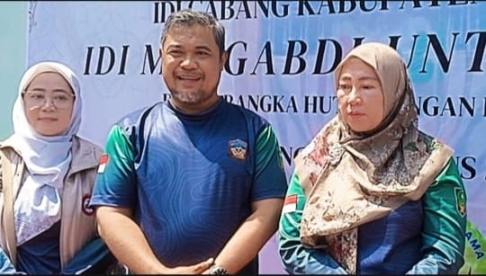 Wakil Bupati Kuningan Amih Tuti Andriani menghadiri kegiatan IDI Mengabdi untuk Negeri Vol 2 di Kecamatan Subang