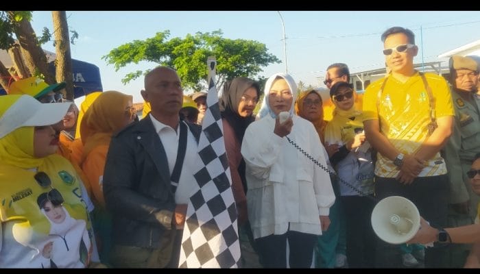 Ide Cemerlang Siganteng Kaleum Boyo  Dalam  Pergelaran Fit & Fun, Gowes Sehat dan Senam Kuningan Melesat,