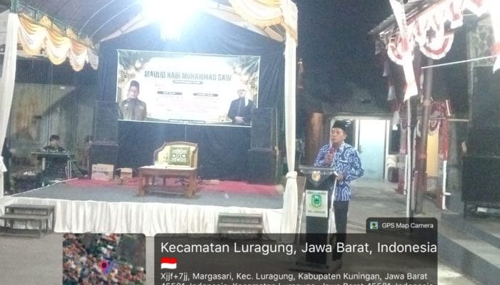 Pemdes dan DKM Miftahul Jannah Desa Margasari Gelar Peringatan Maulid Nabi Muhammad SAW 1448 H