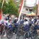 Gowes Sehat Kecamatan Cibingbin Kabupaten Kuningan diikuti masyarakat dengan penuh semangat