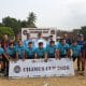 Kepala Desa Cilimus H. Mulyadin memberikan sambutan dan mengajak peserta menjunjung sportivitas pada Turnamen Cilimus Cup 2026.