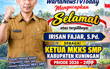 Irsan Fajar, S.Pd. Nahkodai MKKS SMP Kuningan 2026–2029