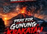 Keluarga Besar MPC Pemuda Pancasila Kabupaten Kuningan Sampaikan Doa untuk Gunung Krakatau