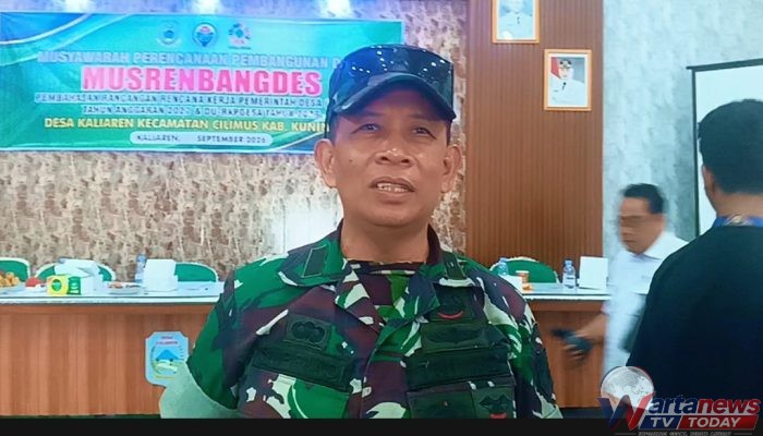 Babinsa Desa Kaliarèn Dorong Kemajuan Desa 