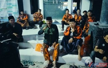 Pemuda Pancasila PAC Cipicung dan Banser Ngepang Bersinergi Amankan Haul Syekh Abdul Qadir Jaelani dan Maulid Nabi