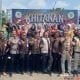 Peserta khitanan massal mendapatkan pelayanan kesehatan dari tim medis RS Linggajati dalam rangka HUT Kabupaten Kuningan ke-528.
