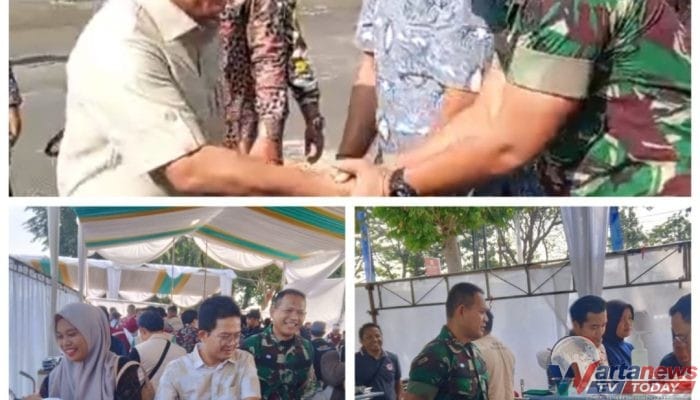Danramil 1510 Cilimus Hadiri Khitanan Massal dalam Rangkaian HUT Kabupaten Kuningan yang di gelar LKKS Di RS Linggajati.