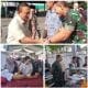 Danramil 1510/Cilimus mendampingi Bupati Kuningan saat meninjau kegiatan khitanan massal LKKS di RS Linggajati.
