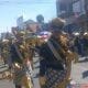Lurah Kuningan Edi Rohaedi mengikuti kegiatan budaya Seba Sapton dan Babarit di Pendopo Kabupaten Kuningan.