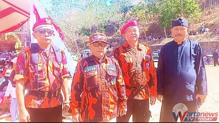 PAC Pemuda Pancasila Kecamatan Ciniru mendukung Milangkala Desa Cipedes ke-474 Kabupaten Kuningan