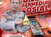 IPDA Riyana, S.Sos.kapolsek Malausma,  Ajak Masyarakat  Bijak Bermedia Sosial