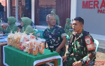 Bazar Murah,Meriahkan HUT ke-81, Sediakan Sembako Terjangkau didesa Padamenak