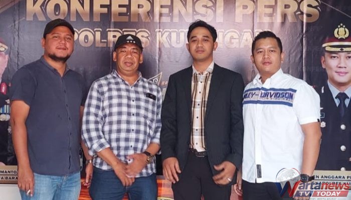 Dugaan Pengerusakan Fasilitas Umum, Pelapor Penuhi Panggilan Penyidik Polres Kuningan dan Serahkan Bukti