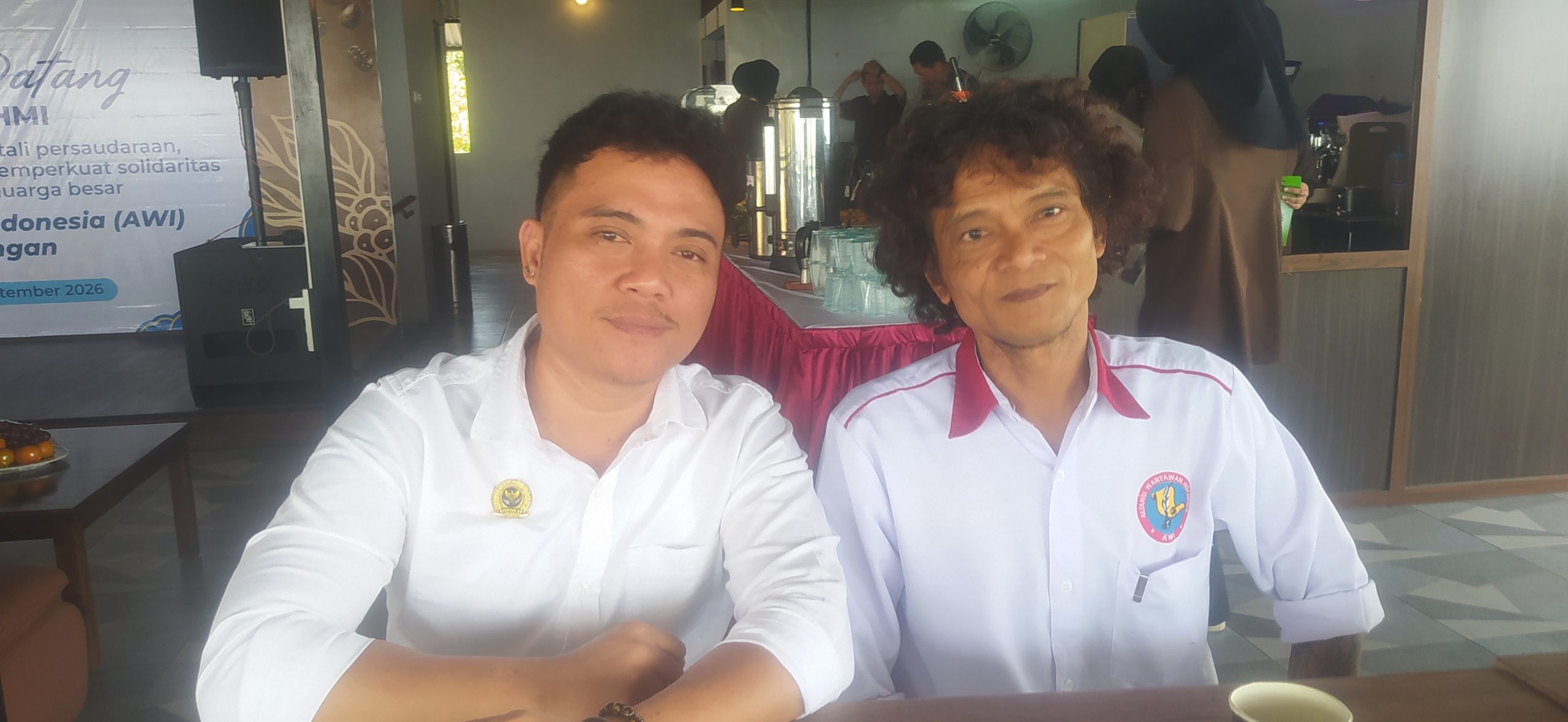 Bang Jek bersama jajaran DPC AWI Kabupaten Kuningan dalam kegiatan silaturahmi dan diskusi organisasi