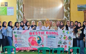 Bestie Bumil Puskesmas Pancalang bersama PKK Desa Tajurbuntu mendampingi ibu hamil