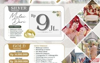 Calmara Cafe & Resto Hadirkan Paket Intimate Wedding lebih Kejangkau  Bonus Penginapan untuk Pengantin Baru