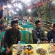 Ratusan warga menghadiri peringatan Maulid Nabi di Mushola Miftahul Jannah Desa Cibeureum Kuningan