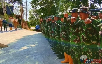 Kodim 0615/Kuningan  Wujudkan Kepedulian terhadap Lingkungan