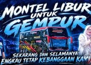 Suporter dan warga Purwasari memberikan dukungan kepada Gempur FC menjelang pertandingan melawan Ragasakti Setianegara di Stadion Ciloklok Cilimus.