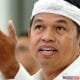 Gubernur Jawa Barat Dedi Mulyadi menyampaikan pidato tentang infrastruktur dan filosofi Sunda pada peringatan HUT ke-528 Kabupaten Kuningan.