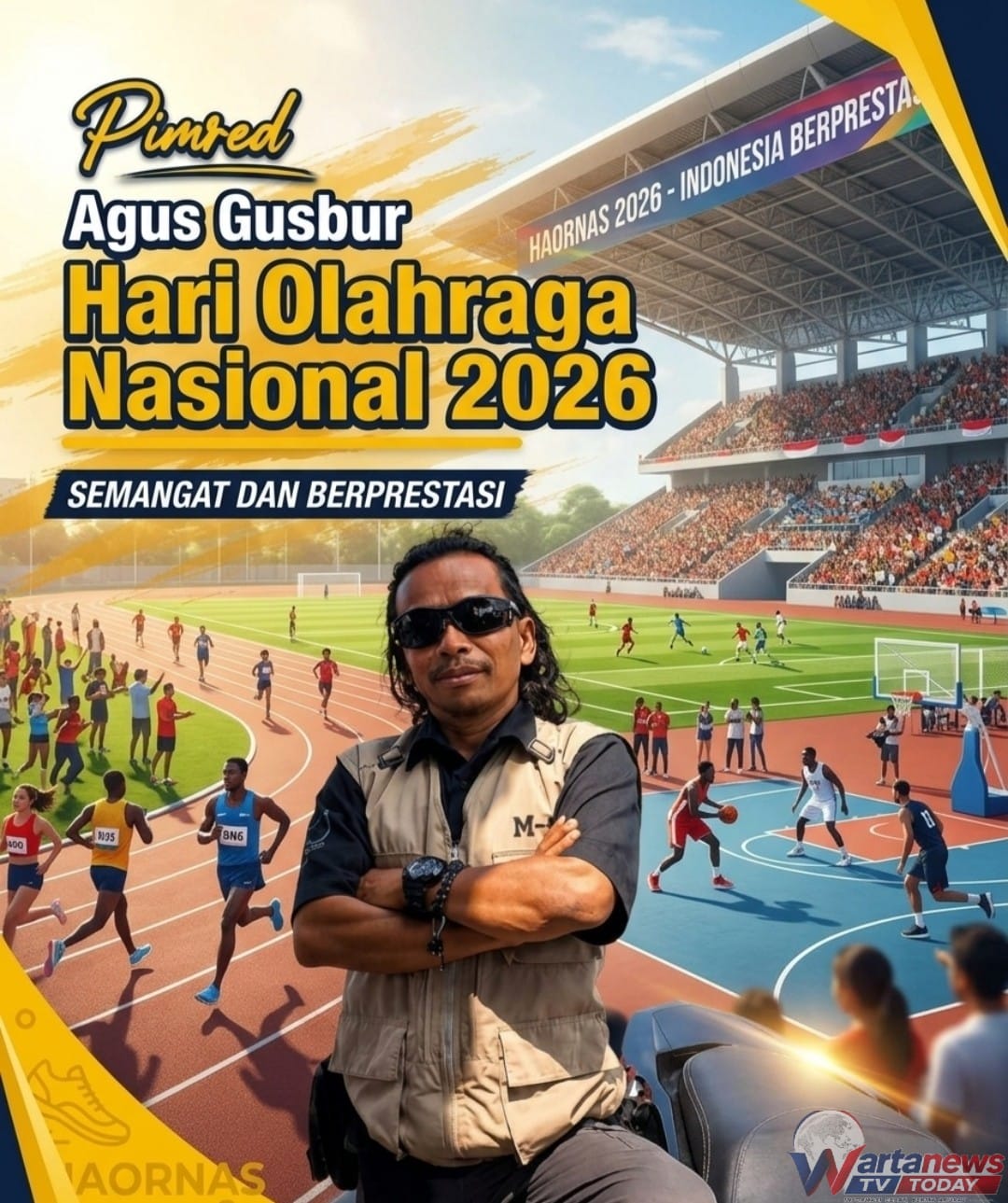 Peringatan Haornas 2026 di Kuningan untuk mendorong masyarakat aktif berolahraga